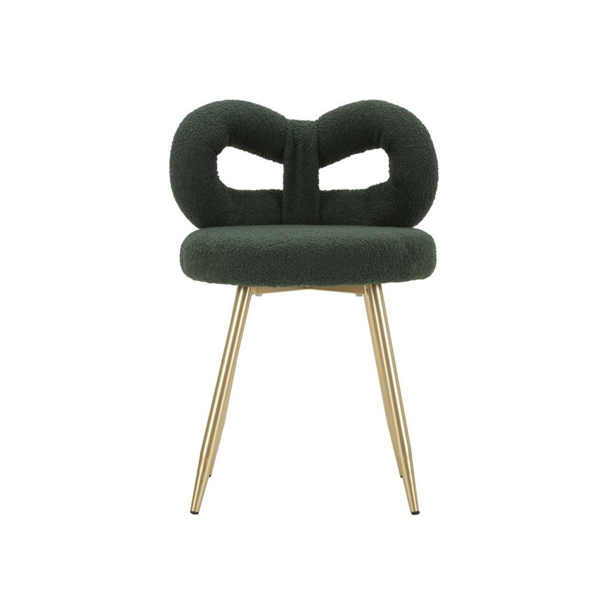 Sedia mini ilary verde cm Ø 40x67<br> (altezza seduta cm 46)