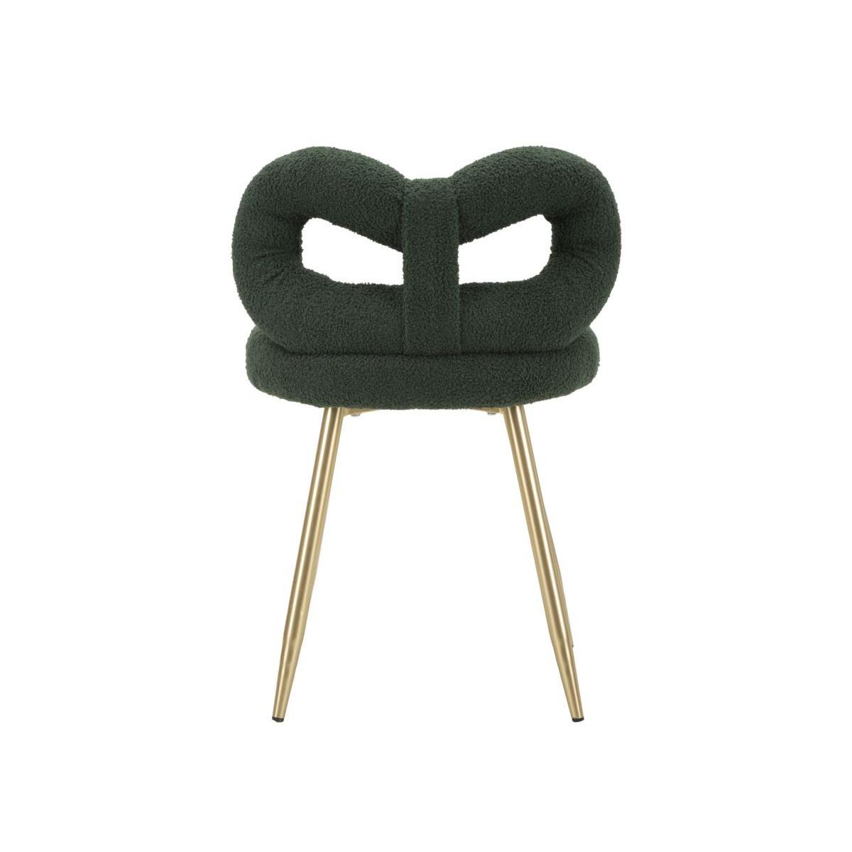 Sedia mini ilary verde cm Ø 40x67<br> (altezza seduta cm 46)