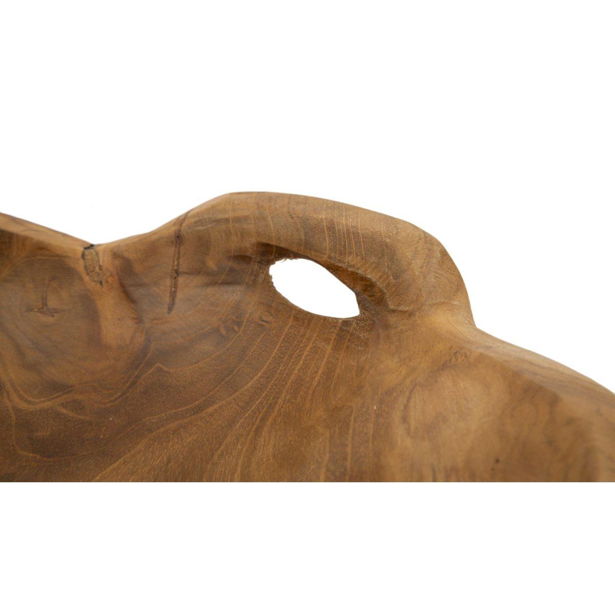 S/tasche wahan in teak riciclato cm 42x36x7 (pezzi unici - non rip. in serie)