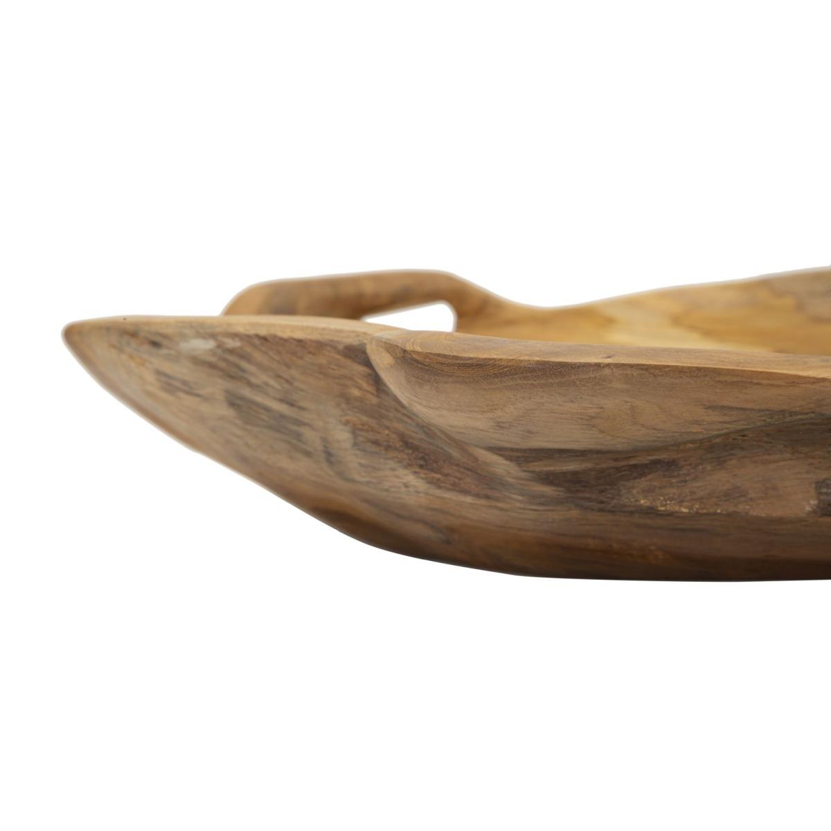 S/tasche wahan in teak riciclato cm 42x36x7 (pezzi unici - non rip. in serie)