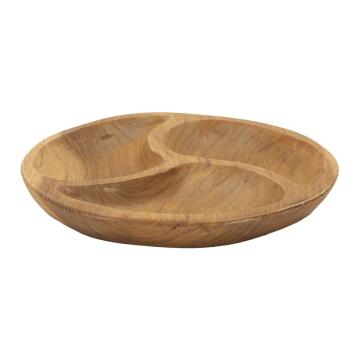 S/tasche 3 parti in teak ric. cm 25,5x3 min2 (pezzi unici - non rip. in serie)