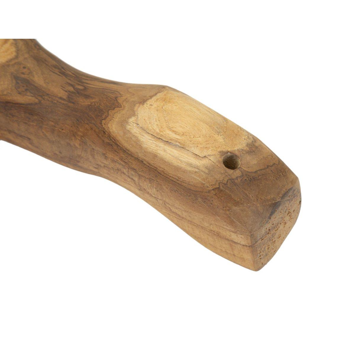 S/tasche spoon in teak ric. cm 36x16x8 min 2 (pezzi unici - non rip. in serie)