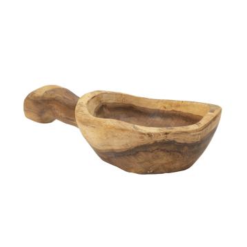 S/tasche spoon in teak ric. cm 36x16x8 min 2 (pezzi unici - non rip. in serie)