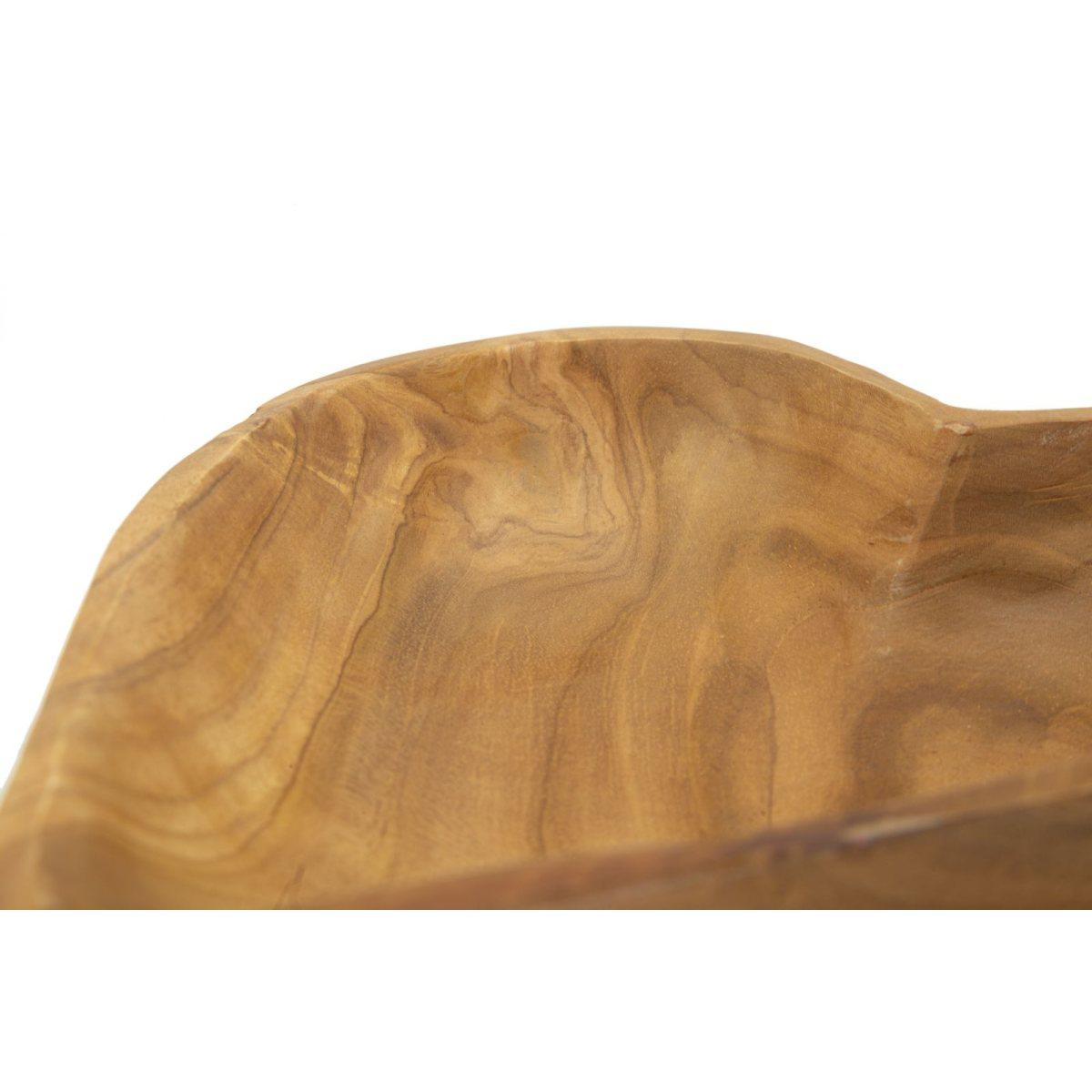 S/tasche kiha in teak ric. cm 18x22x4,5 min 2 (pezzi unici - non rip. in serie)