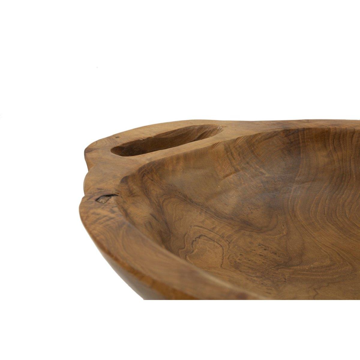 S/tasche wan in teak riciclato cm 37x26,5x7 (pezzi unici - non rip. in serie)