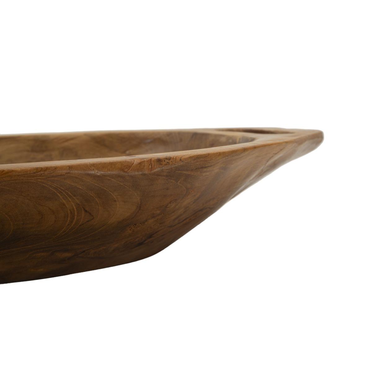 S/tasche wan in teak riciclato cm 37x26,5x7 (pezzi unici - non rip. in serie)