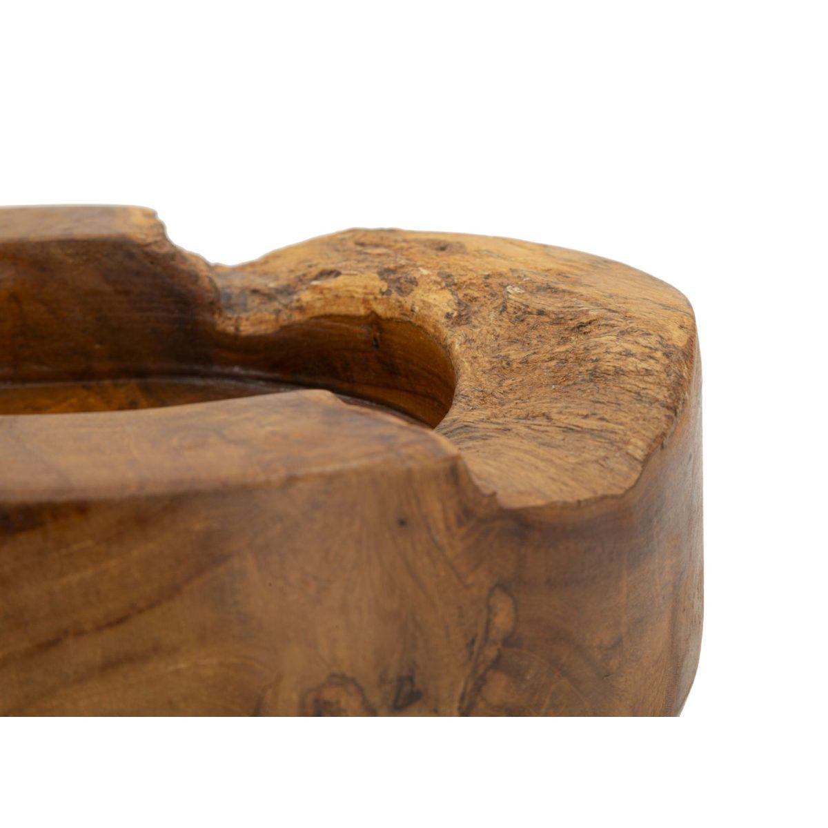 S/tasche erusi plus in teak ric.cm Ø 21x6 min2(pezzi unici - non rip. in serie)
