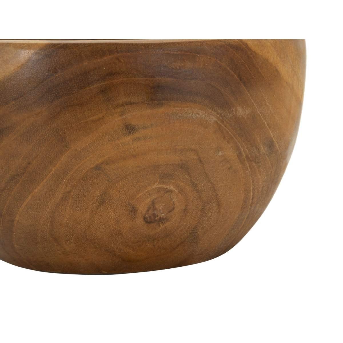 S/tasche erusi simple in teak ric.cm Ø15x9,5 min2(pezzi unici-non rip.in serie)