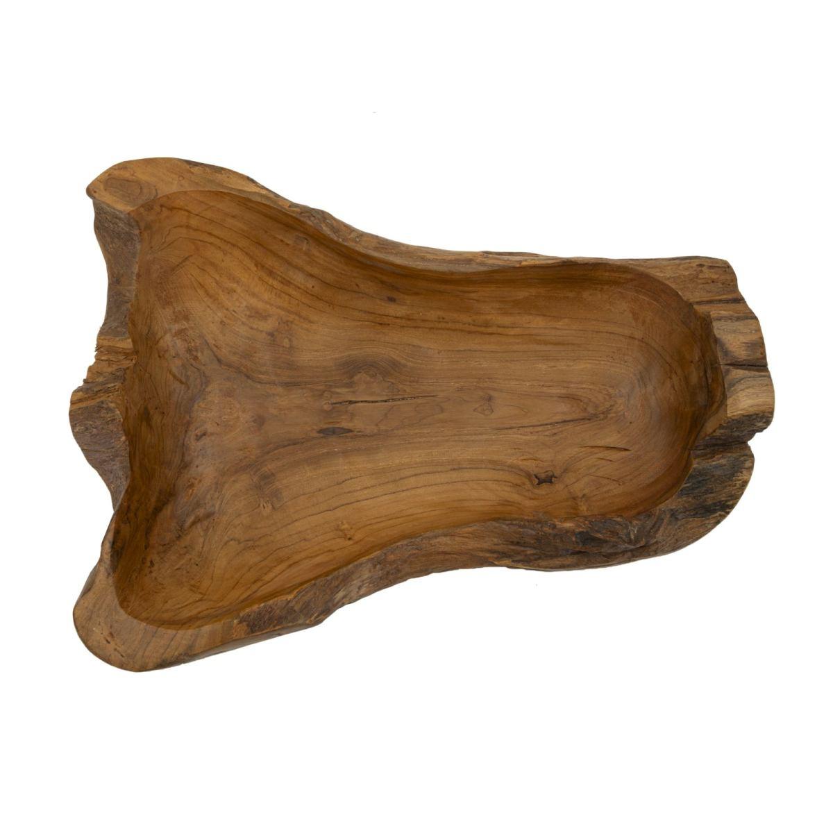 S/tasche narro in teak riciclato cm 40x29x10 (pezzi unici - non rip. in serie)