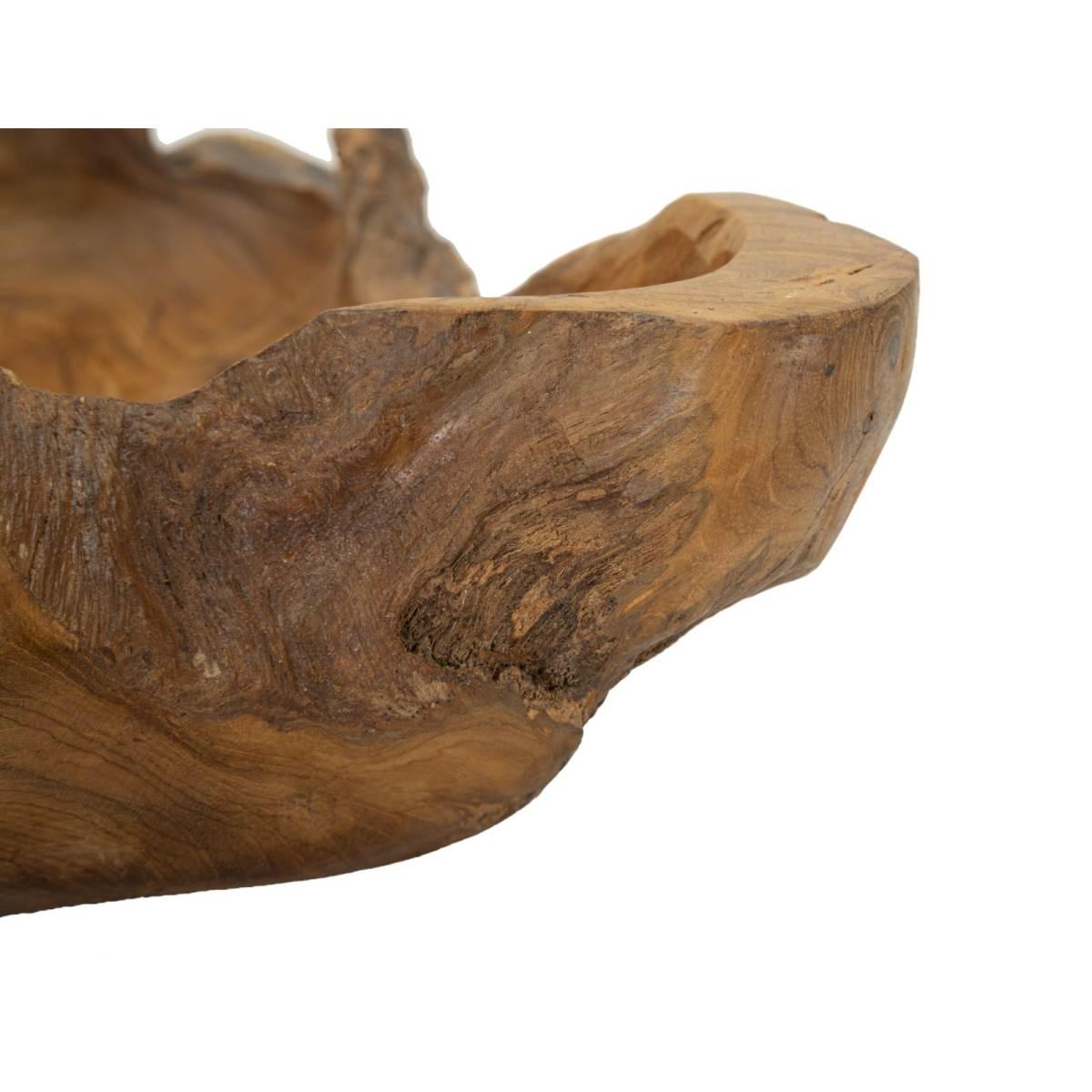 S/tasche narro in teak riciclato cm 40x29x10 (pezzi unici - non rip. in serie)