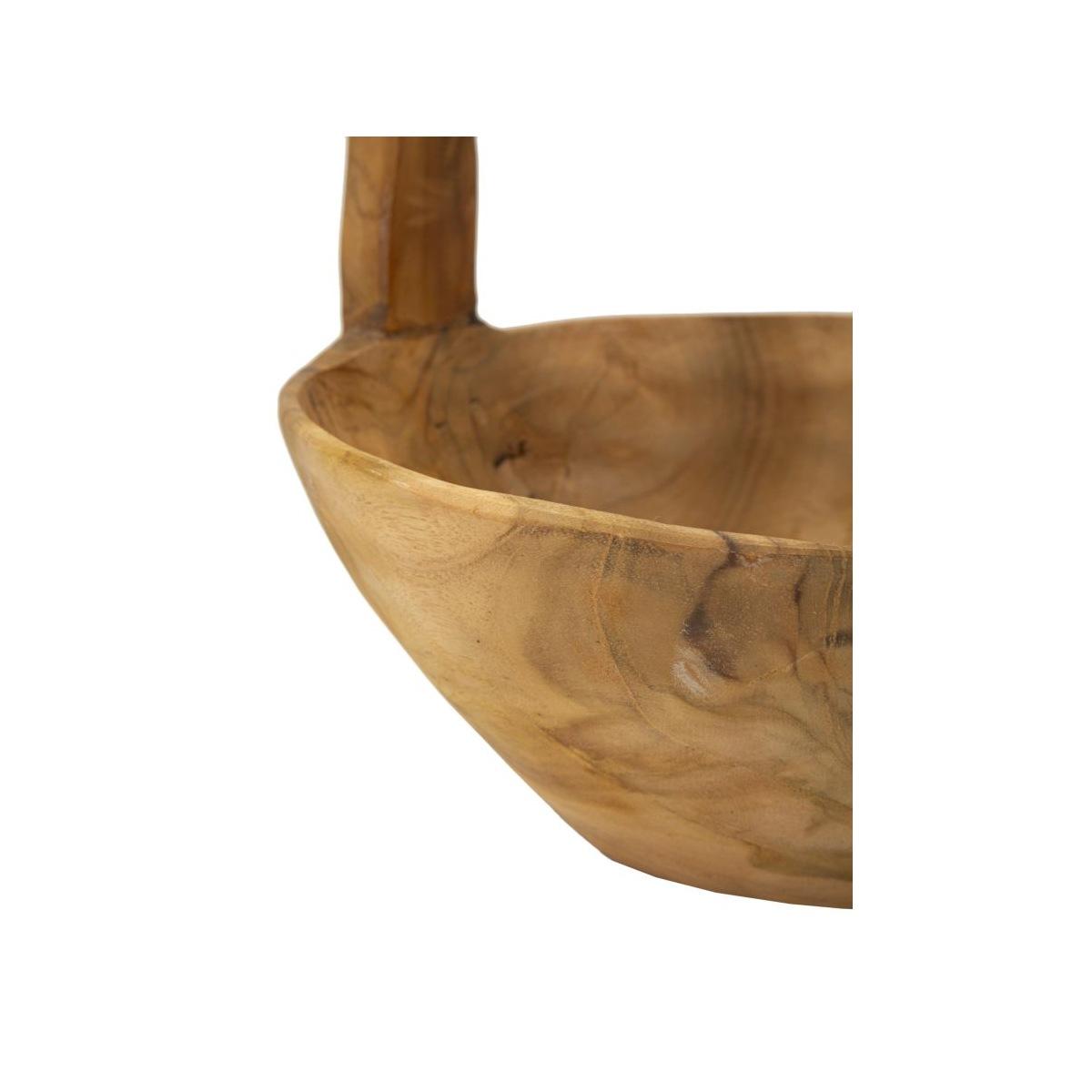 S/tasche timbo in teak riciclato cm 32x25x27 (pezzi unici - non rip. in serie)