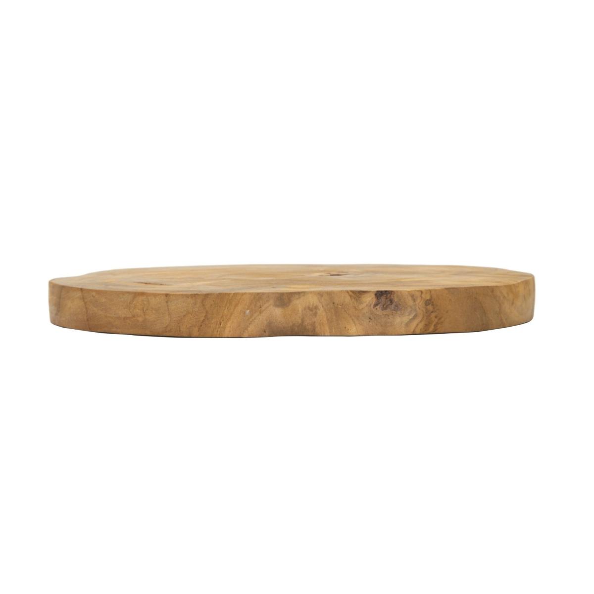 S/tasche pokon in teak ric. cm Ø 24x2 min 2 (pezzi unici - non rip. in serie)