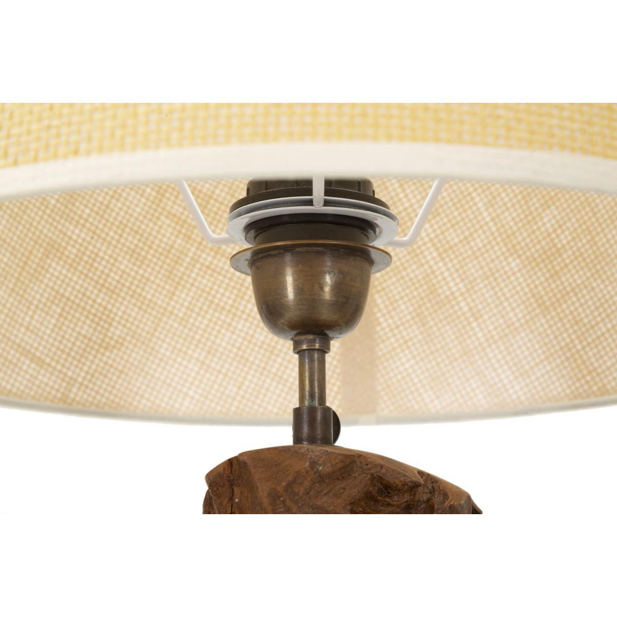 Lampada kepala in teak riciclato cm 35x69 (pezzi unici - non rip. in serie)