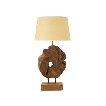 Lampada kepala in teak riciclato cm 35x69 (pezzi unici - non rip. in serie)