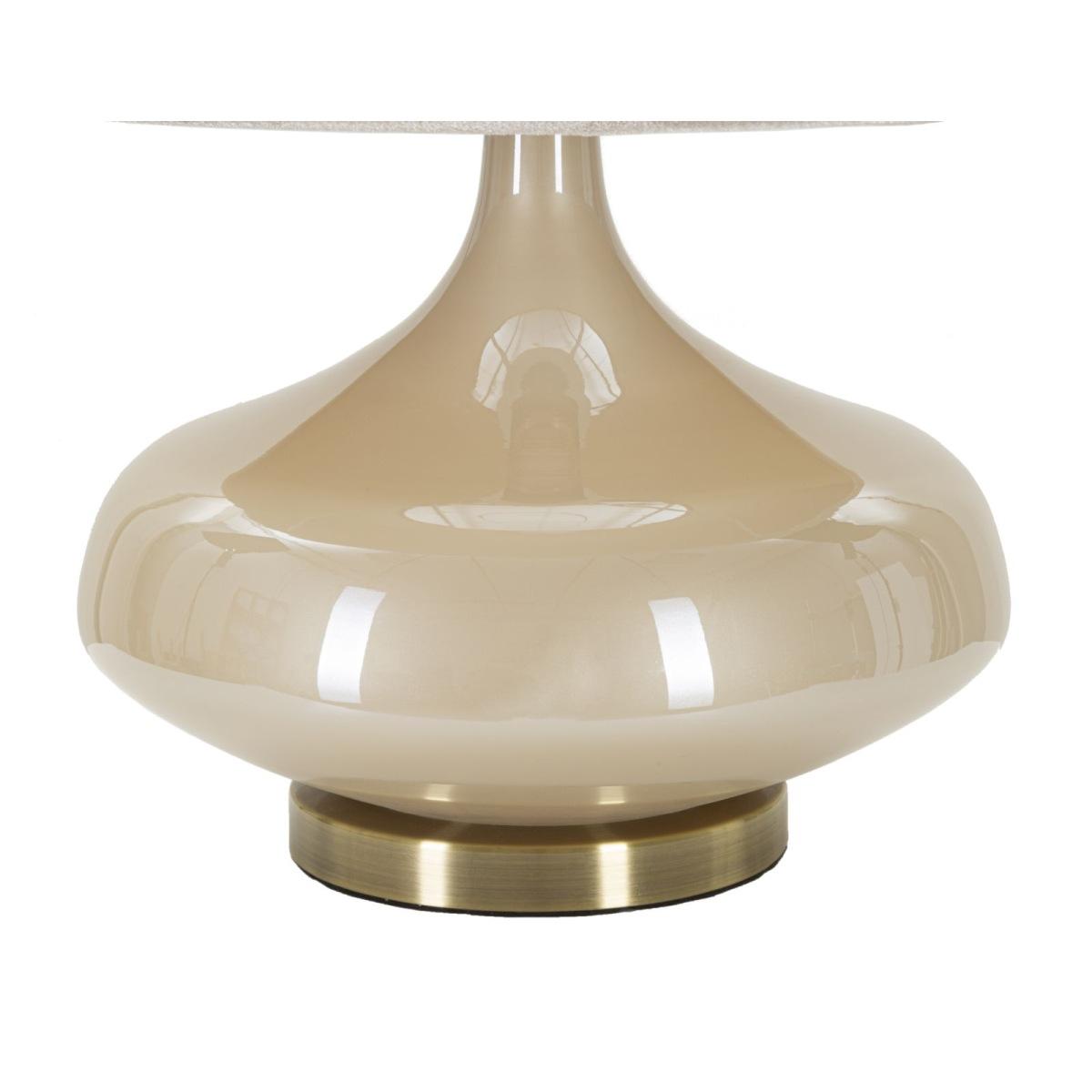 Lampada da tavolo perly round cm Ø 35x50,5
