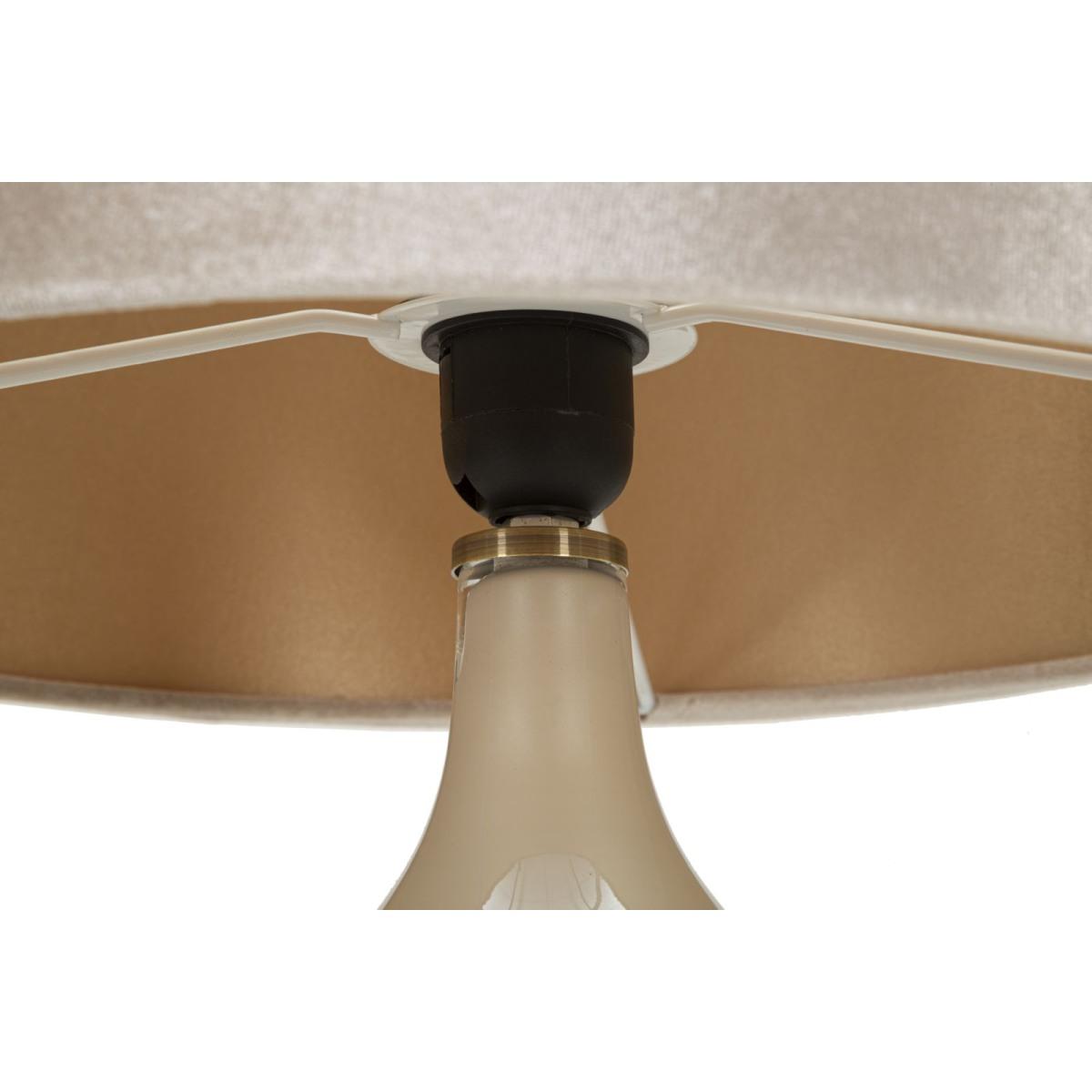 Lampada da tavolo perly round cm Ø 35x50,5