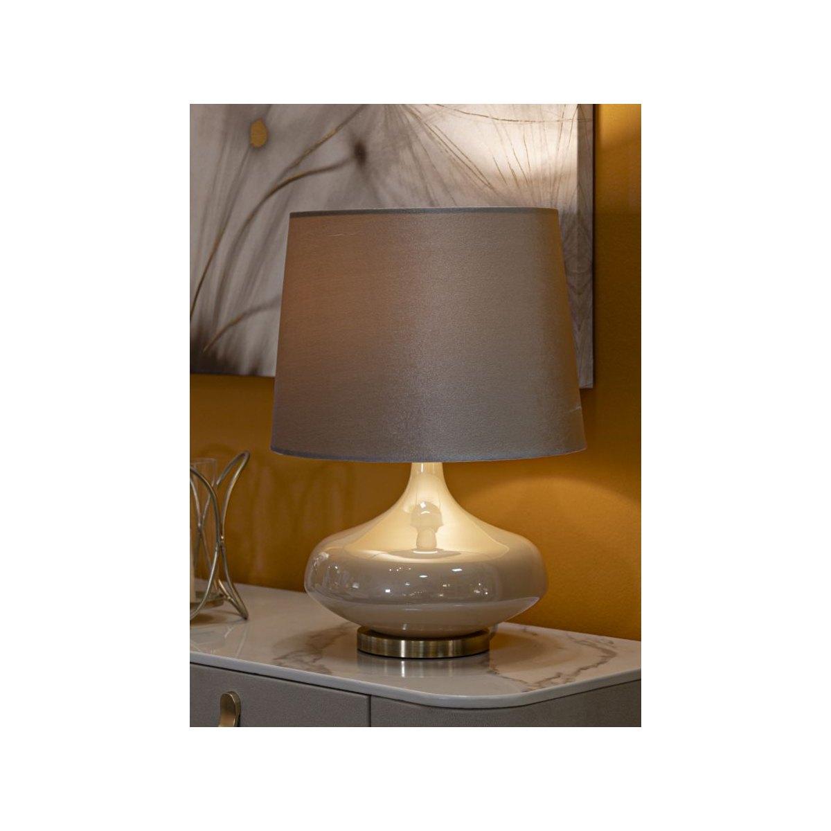 Lampada da tavolo perly round cm Ø 35x50,5