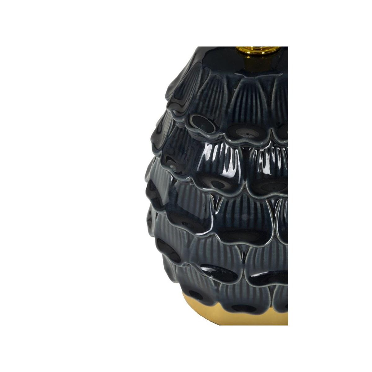 Lampada da comodino pigny blu cm Ø 15x30,5 min 2