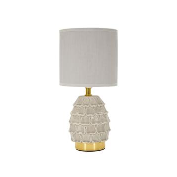 Lampada da comodino pigny grigia cm Ø 15x30,5 min 2