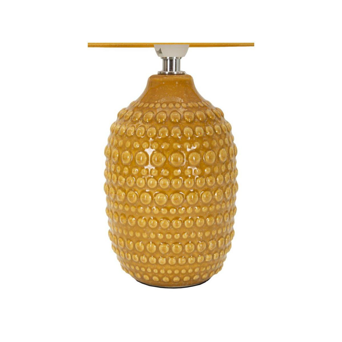 Lampada da comodino points ocra cm Ø 15x 30,5 min 2