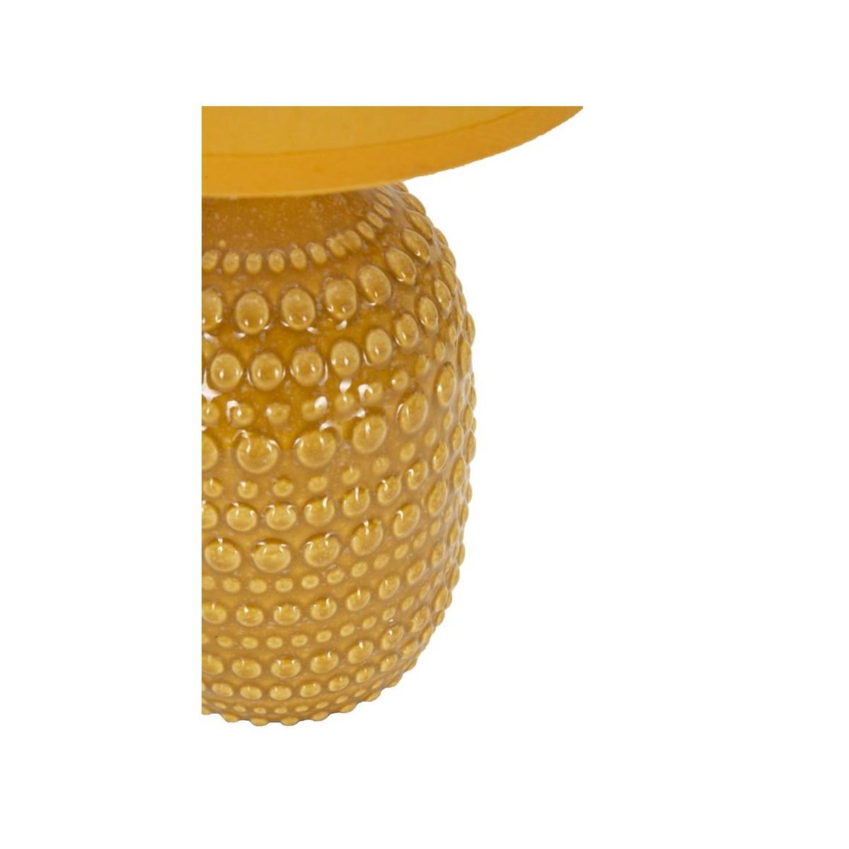 Lampada da comodino points ocra cm Ø 15x 30,5 min 2