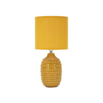Lampada da comodino points ocra cm Ø 15x 30,5 min 2