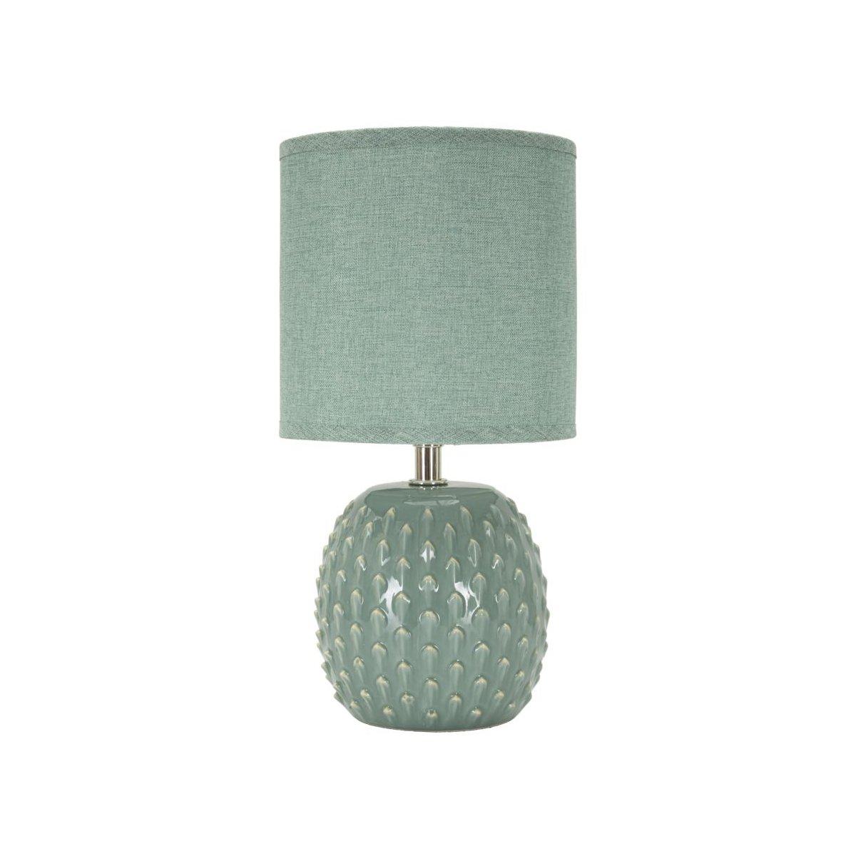 Lampada da comodino pontus turchese cm Ø 14x27 min 2