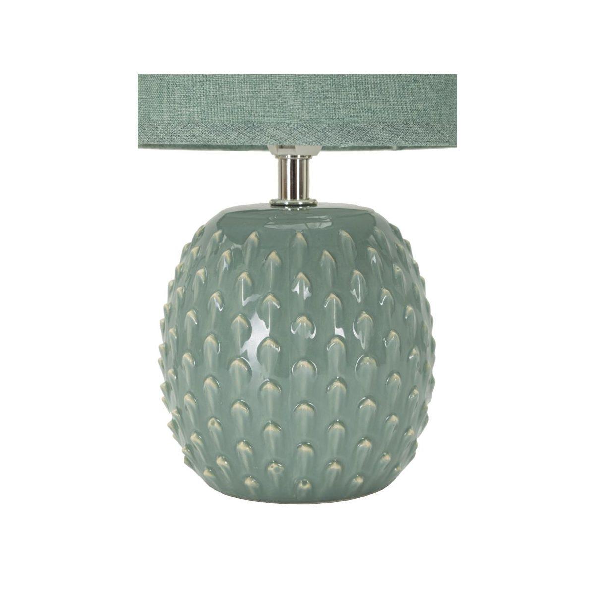 Lampada da comodino pontus turchese cm Ø 14x27 min 2