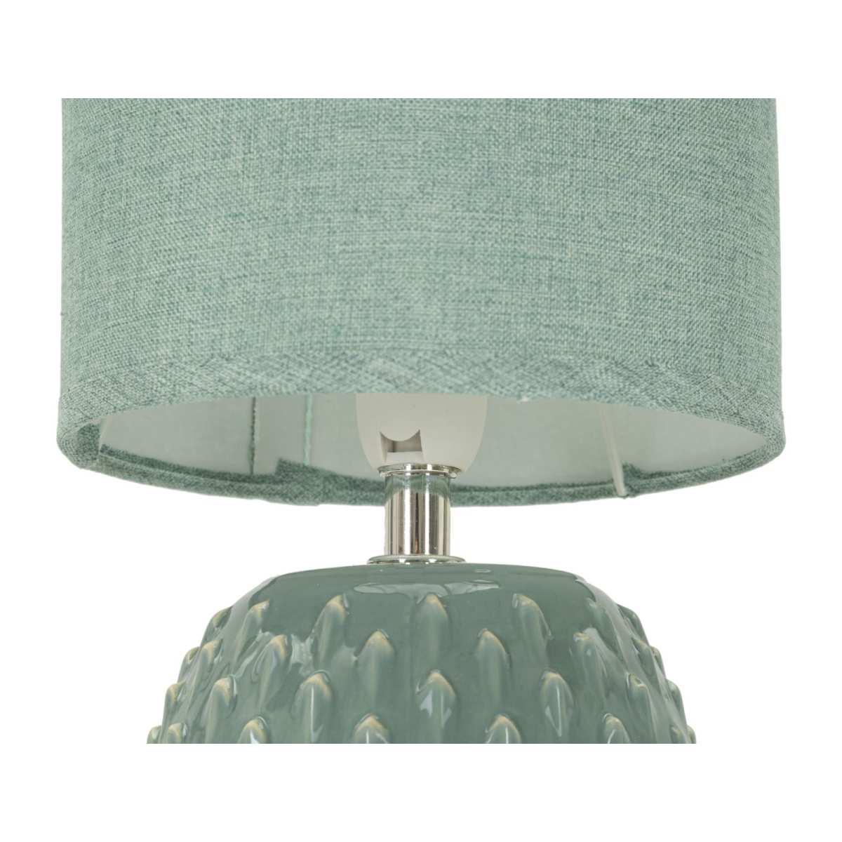Lampada da comodino pontus turchese cm Ø 14x27 min 2