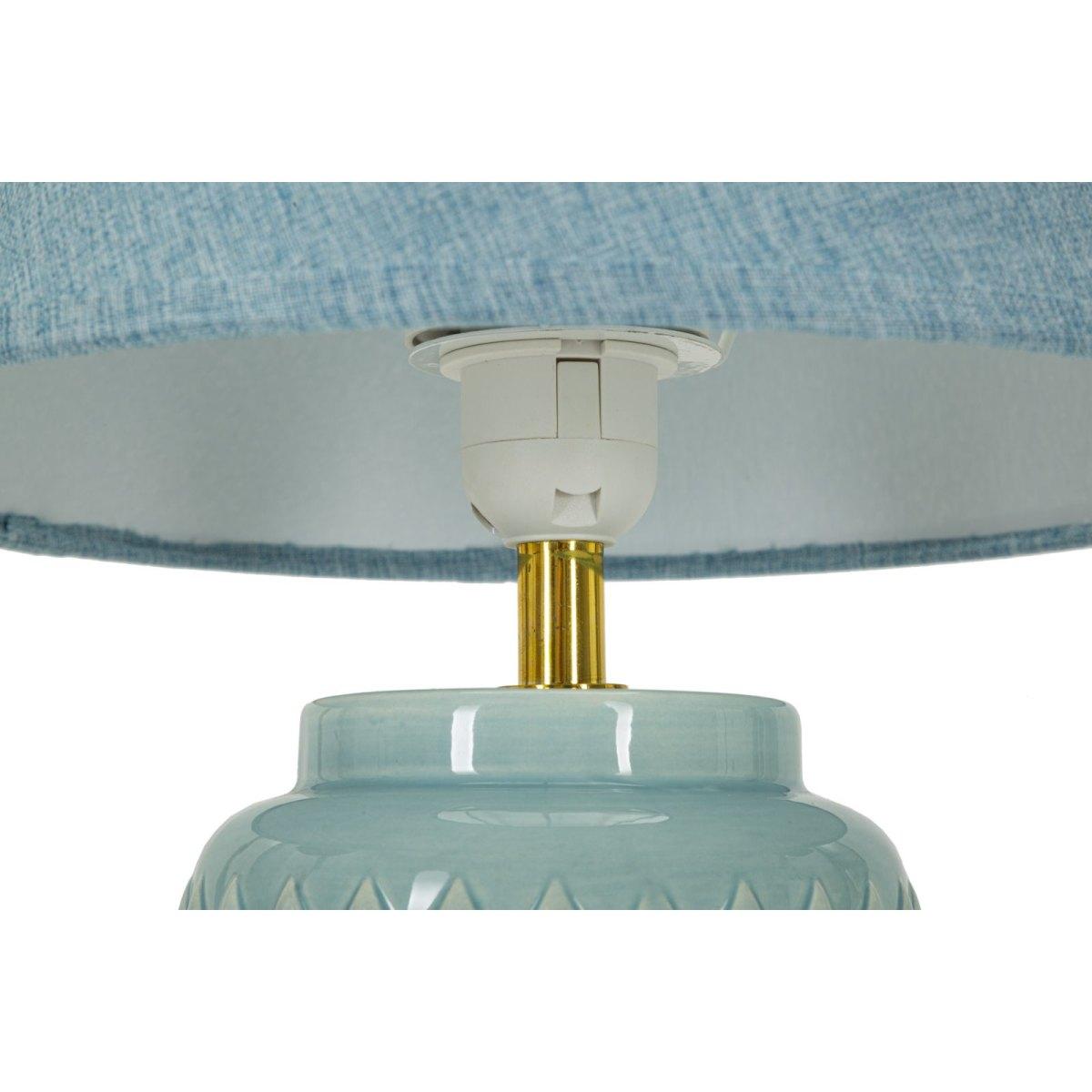 Lampada da tavolo square celeste cm Ø 28x44