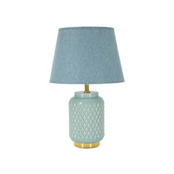 Lampada da tavolo square celeste cm Ø 28x44