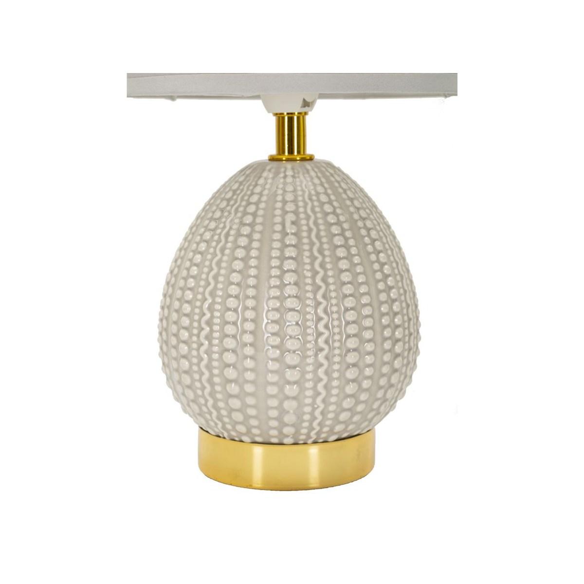 Lampada da comodino flavi grigia cm Ø 15x30,5 min 2