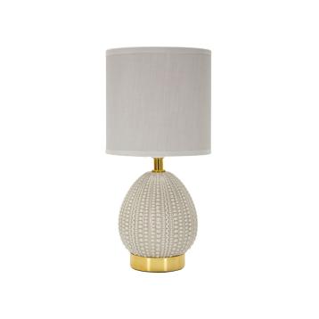 Lampada da comodino flavi grigia cm Ø 15x30,5 min 2