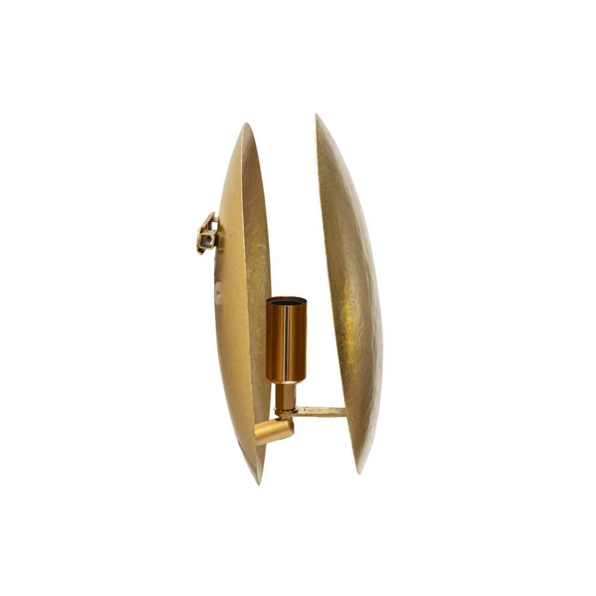 Lampada da muro goldy round cm Ø 26x13