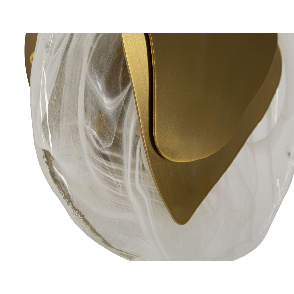 Lampada da muro ocean gold cm 21x8x31