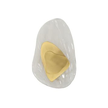 Lampada da muro ocean gold cm 21x8x31