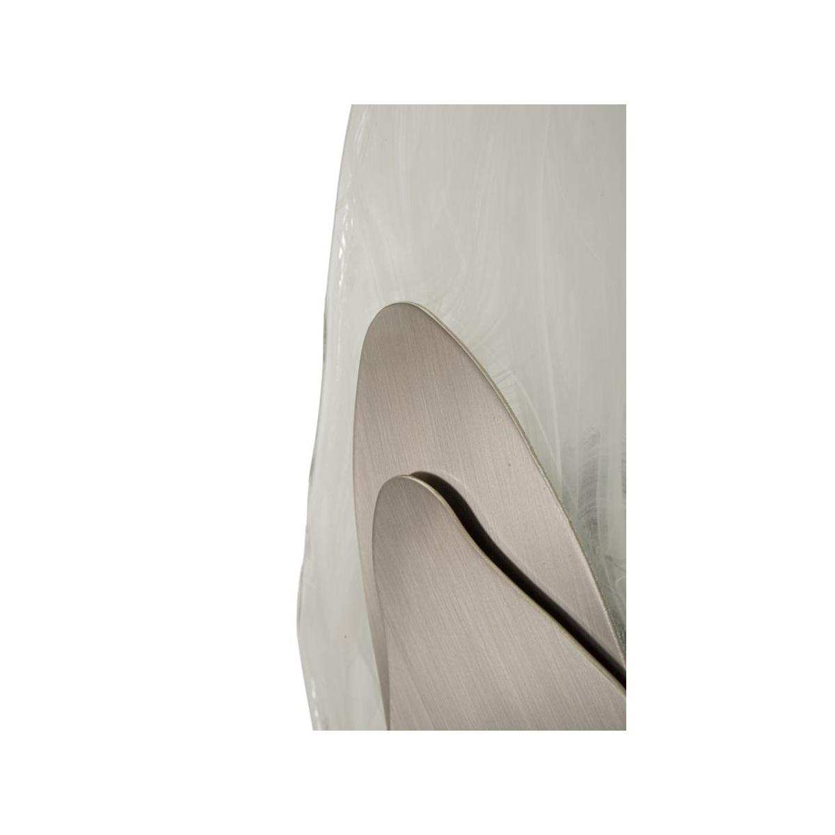 Lampada da muro ocean silver cm 21x8x31