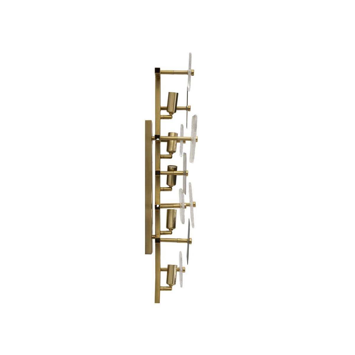 Lampada da muro glassy cm 24x13x76