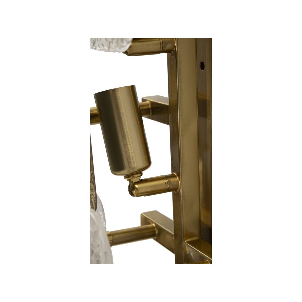 Lampada da muro glassy cm 24x13x76