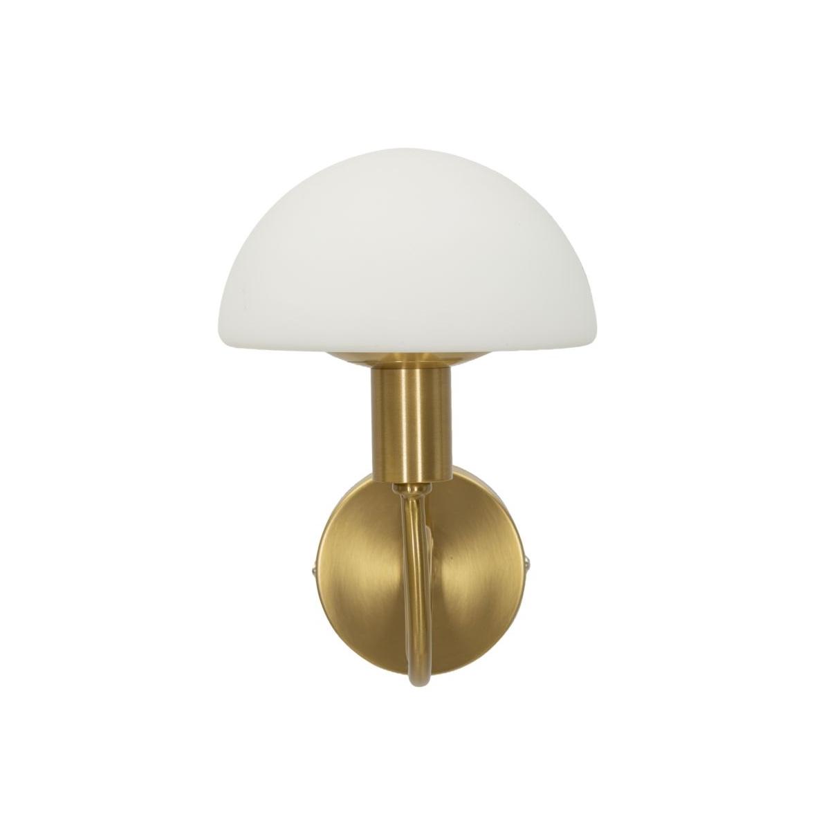 Lampada da muro lovy gold cm 23x15x22