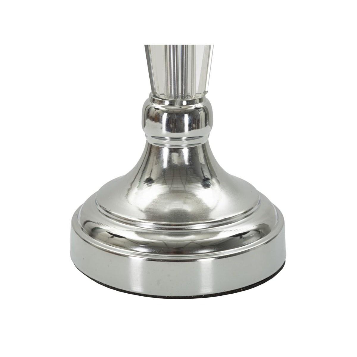 Lampada da tavolo silvery cm Ø 30x56