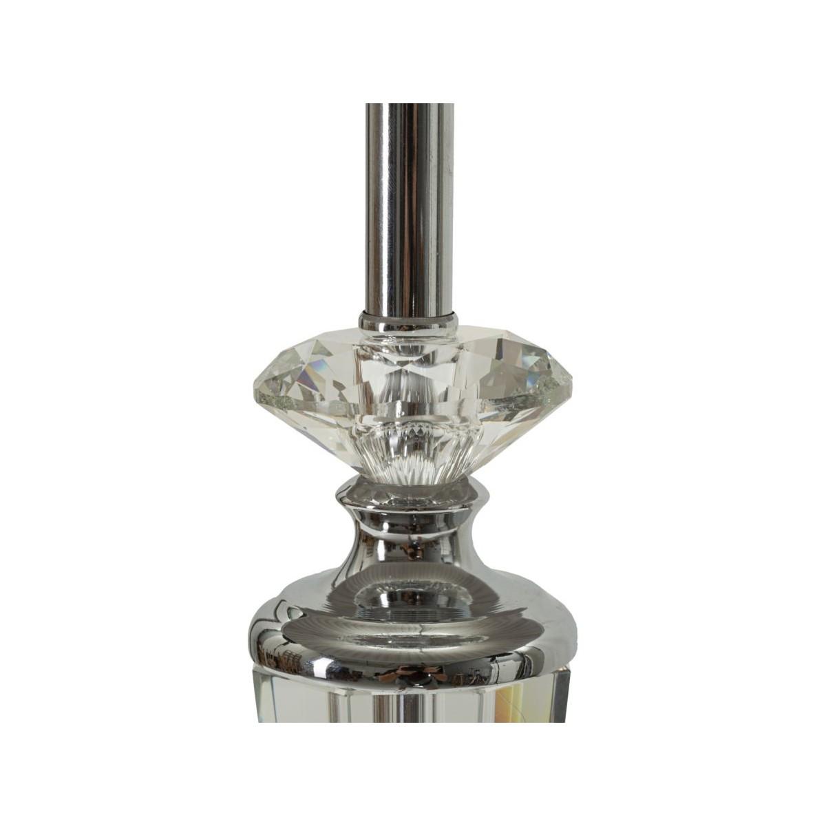 Lampada da tavolo silvery cm Ø 30x56