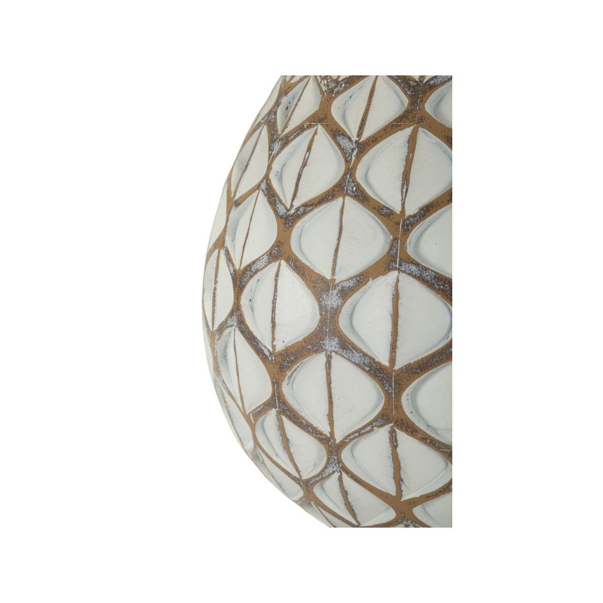Lampada da tavolo resina tibet cm Ø 35x52
