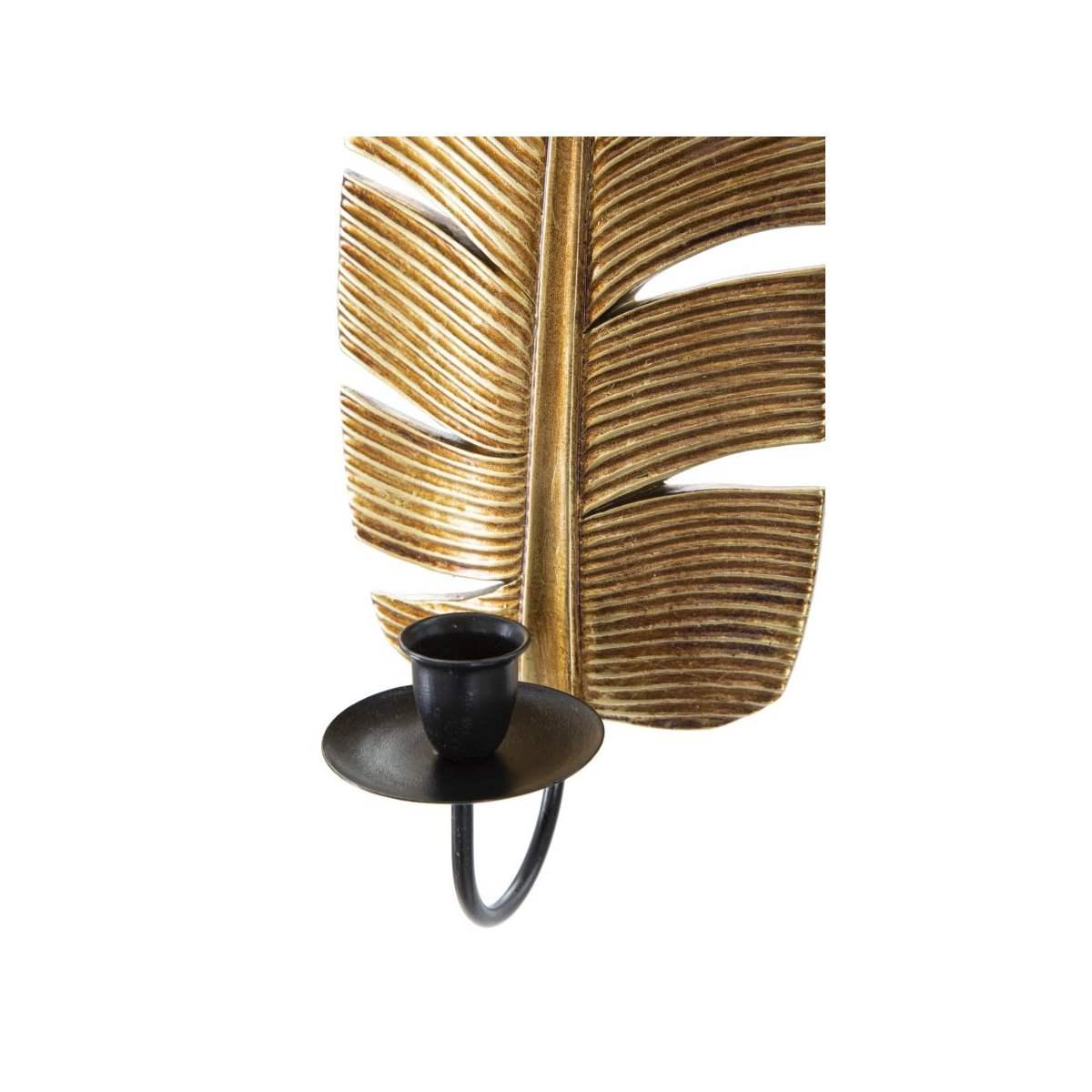 P/cand da muro leaf cm 12,8x8,9x31,2 min 2