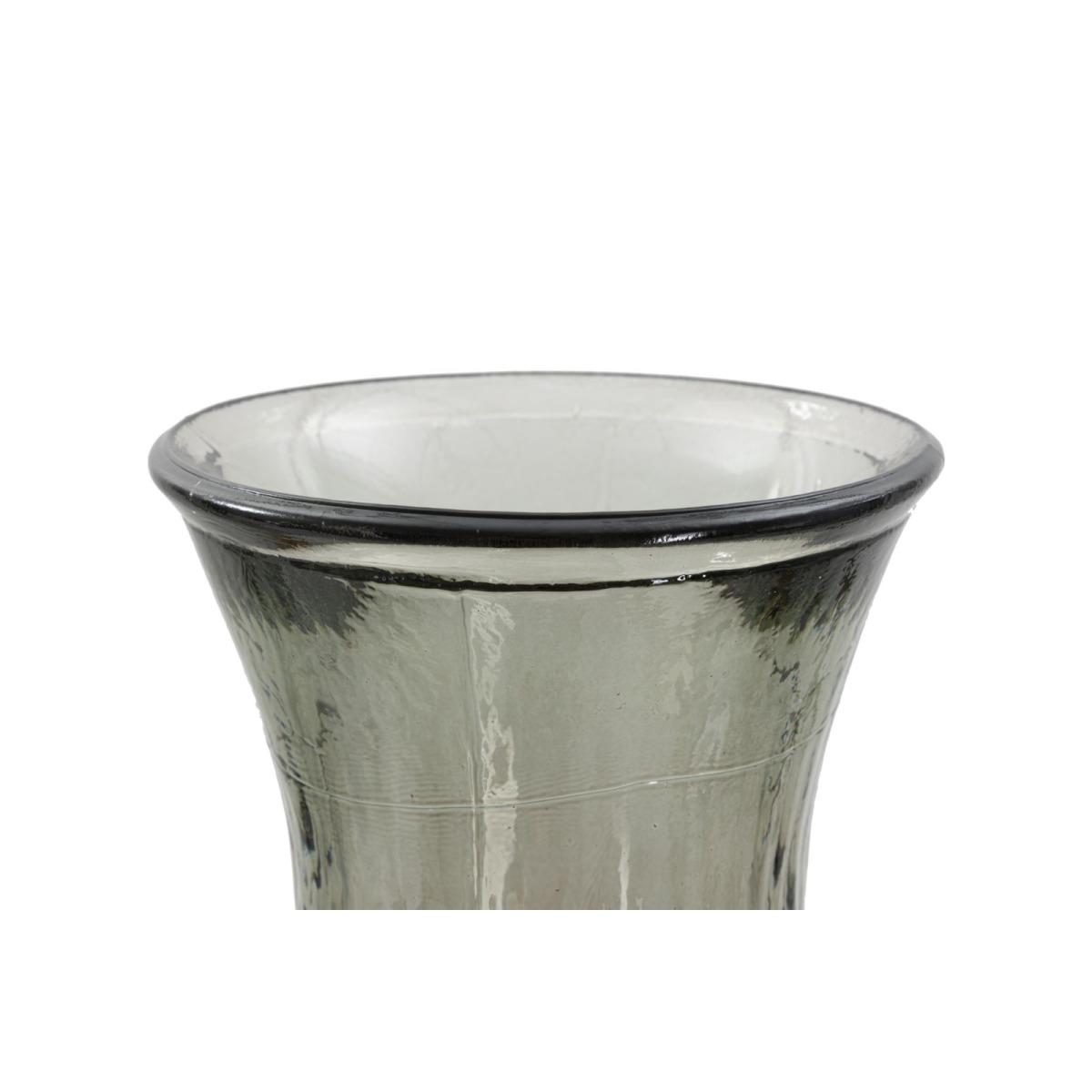 Vaso jarron arabe vetro riciclato brown cm Ø 25x99 (made in spain)
