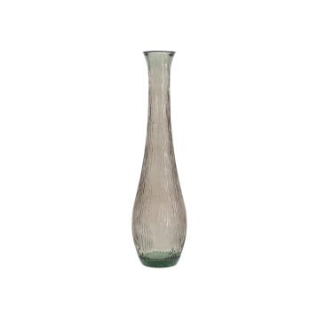 Vaso jarron arabe vetro riciclato brown cm Ø 25x99 (made in spain)