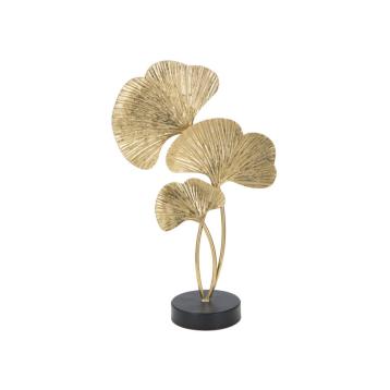 Scultura foglie cm 24,5x10,5x40,5 min 2