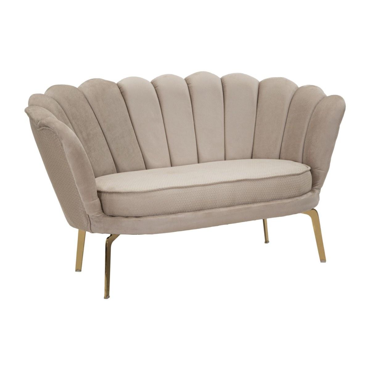 Divano vienna plus crema cm 136x76x78