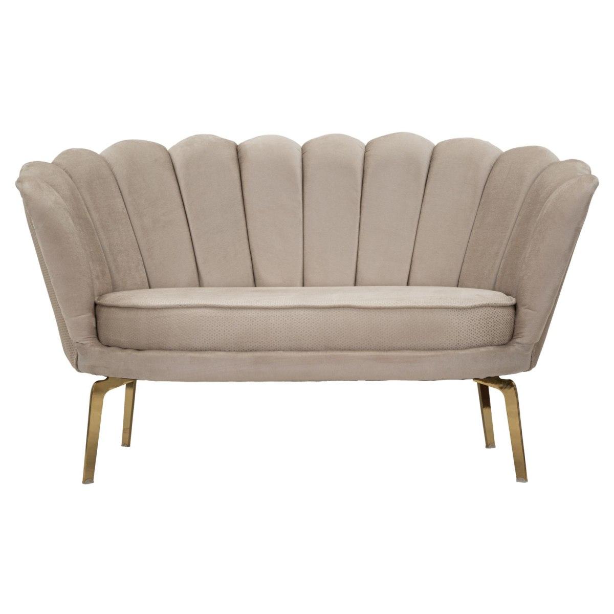 Divano vienna plus crema cm 136x76x78