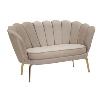 Divano vienna plus crema cm 136x76x78